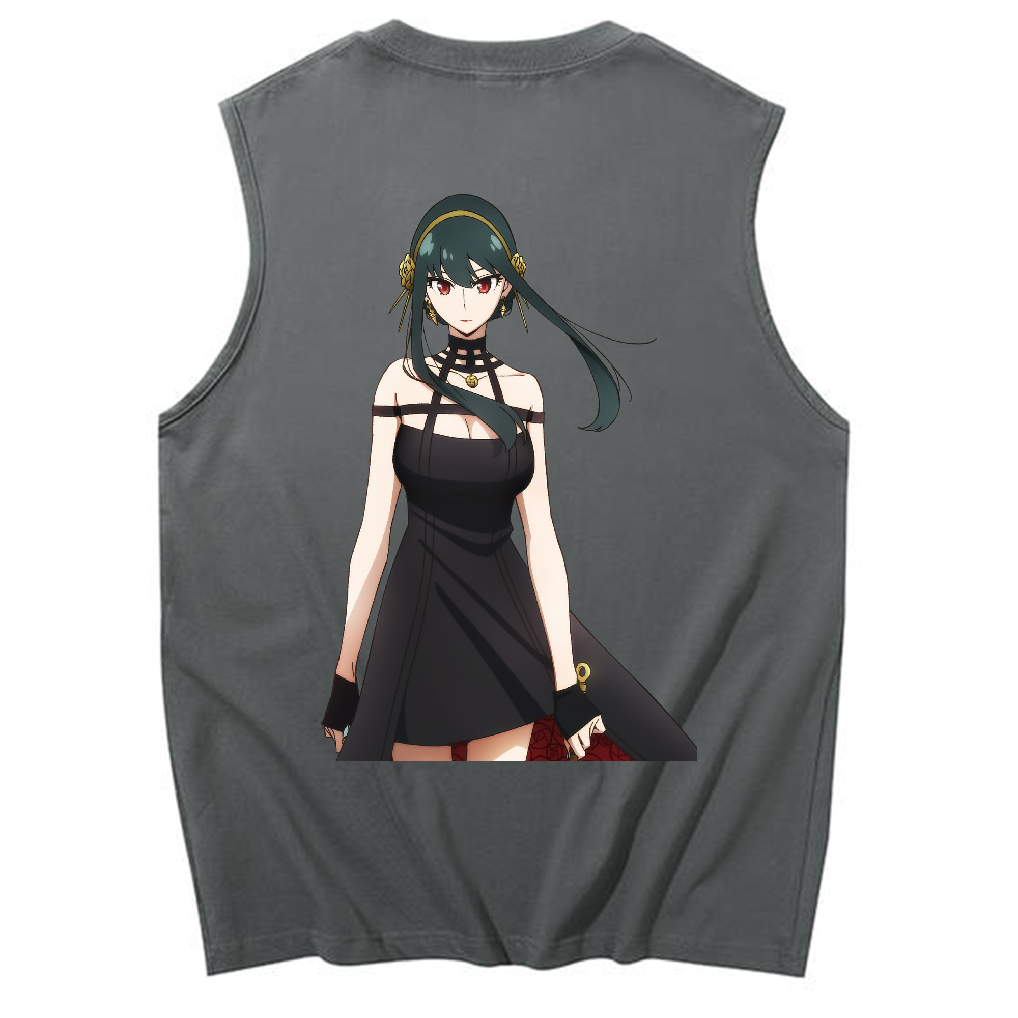 （画像用） SPY×FAMILY间谍家家酒 コットン100％タンクトップ（背面プリント）